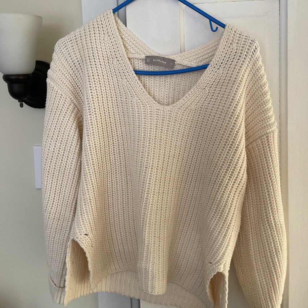 Everlane V-Neck Sweater